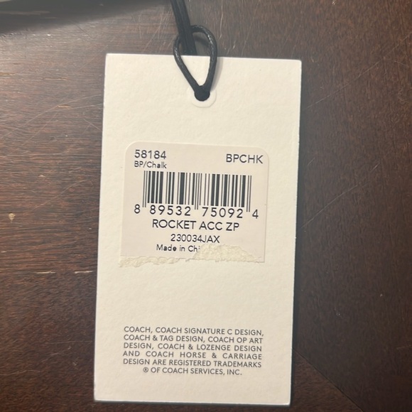 Coach Accordion Zip Wallet With Rocket - Picture 3 of 6